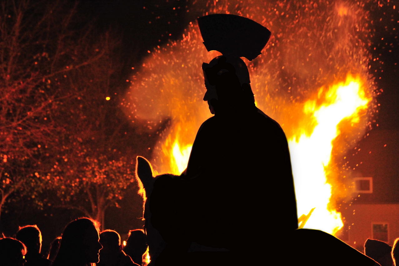 Martinsspiel am 9. November