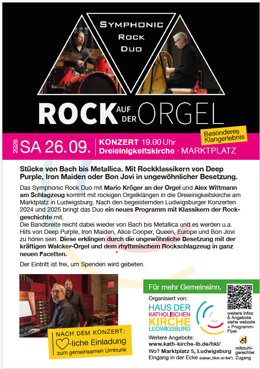 Rock auf der Orgel
