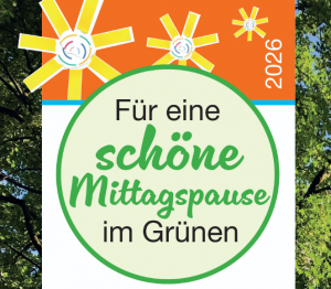 Mittagspause im Grünen