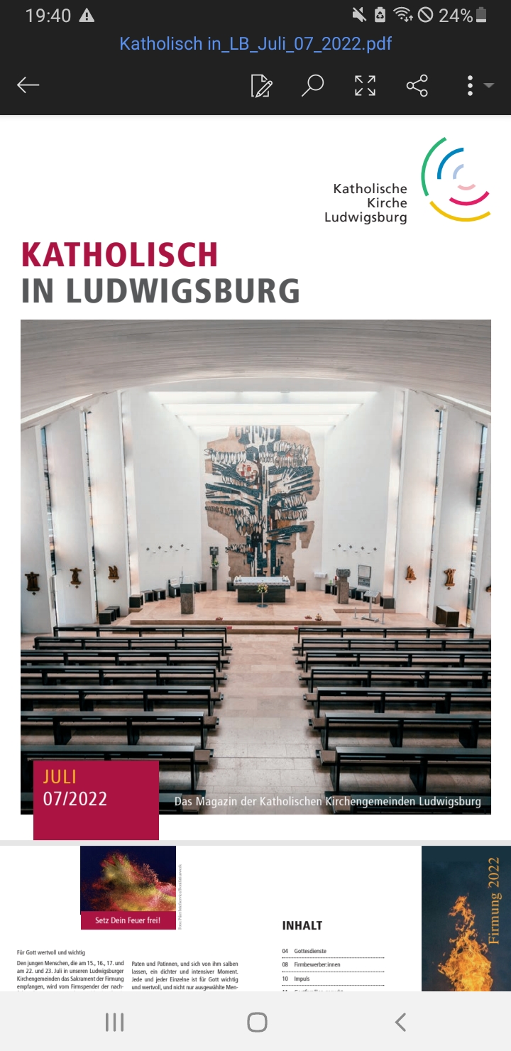 Katholisch in Ludwigsburg – Ausgabe 07/2022