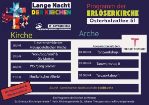 Lange Nacht der Kirchen 17. Oktober