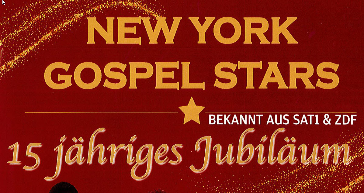 Konzert der New York Gospel Stars